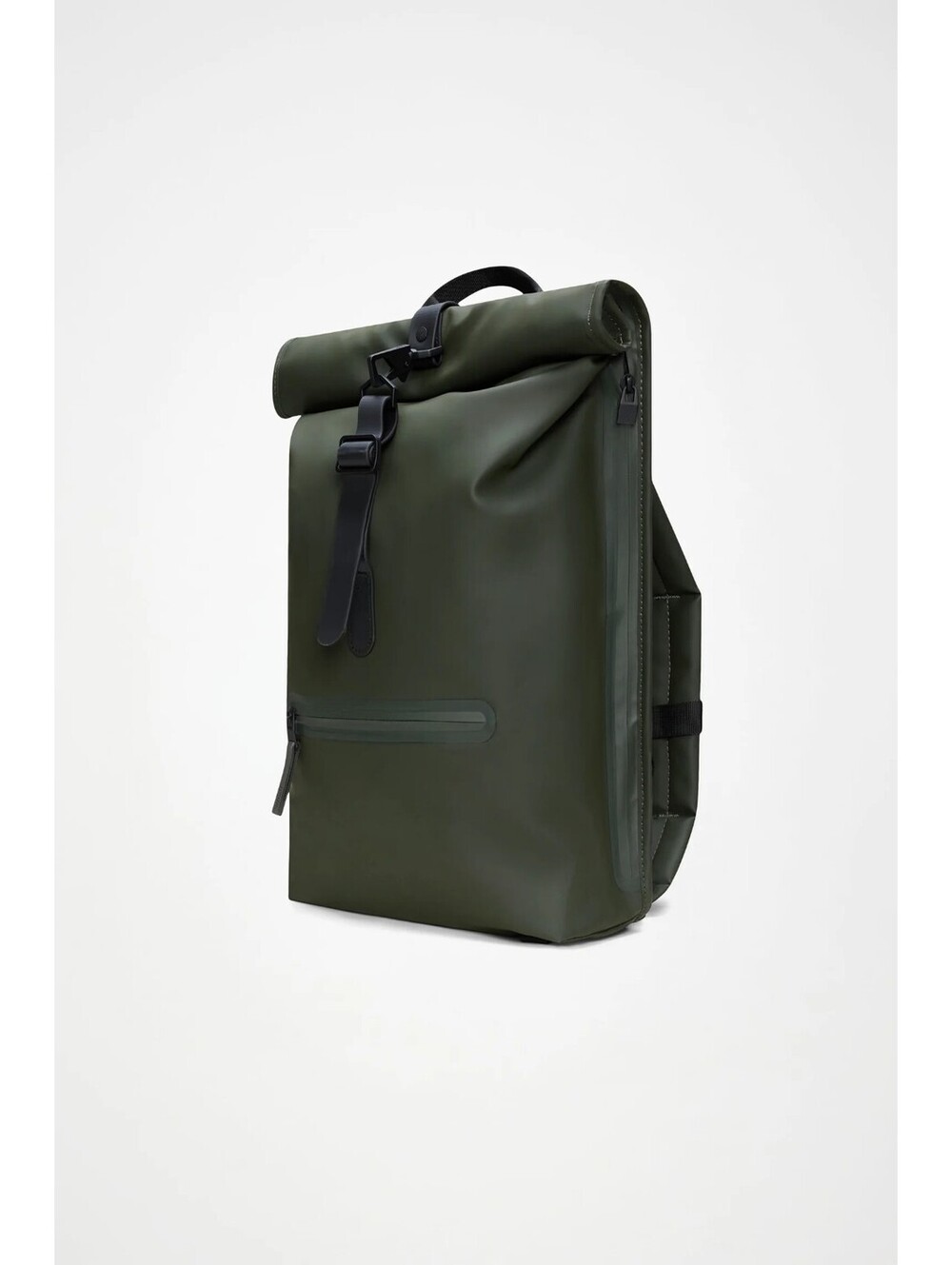 NWT Rains Evergreen Rolltop Rucksack - Picture 5 of 8